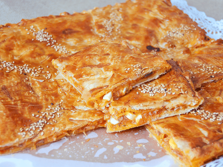 Hojaldre relleno de fritada