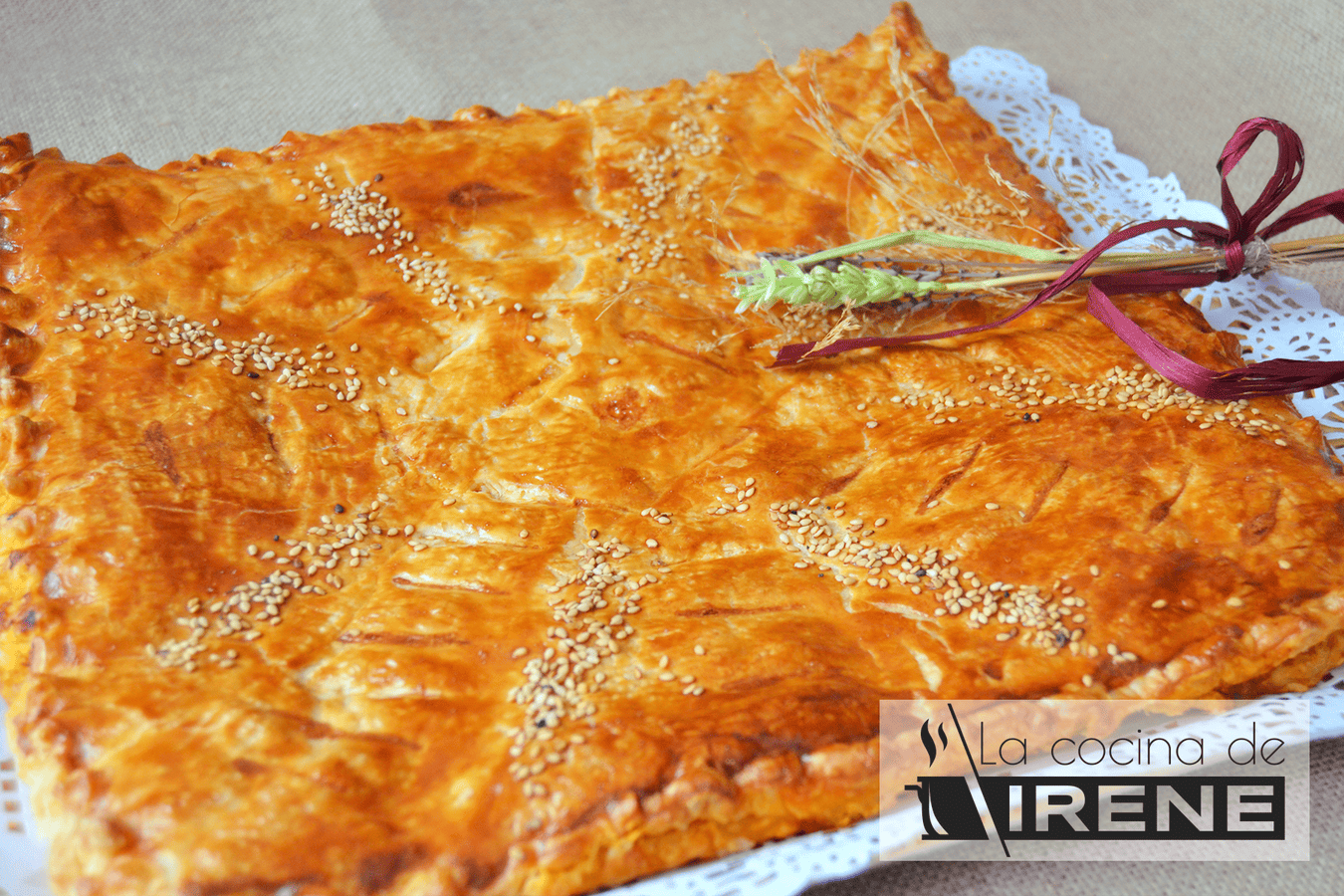 Hojaldre relleno de fritada