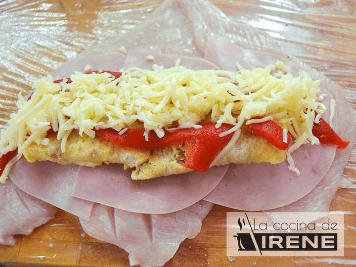 Paso de la receta