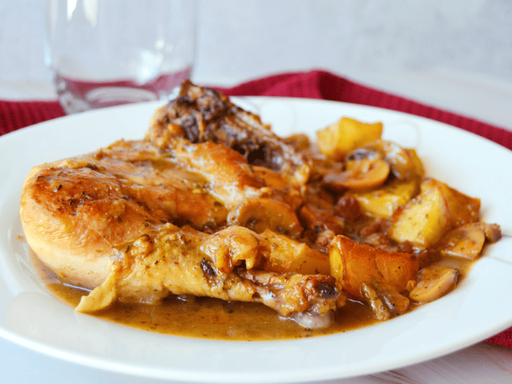 Contramuslos de pollo a la miel