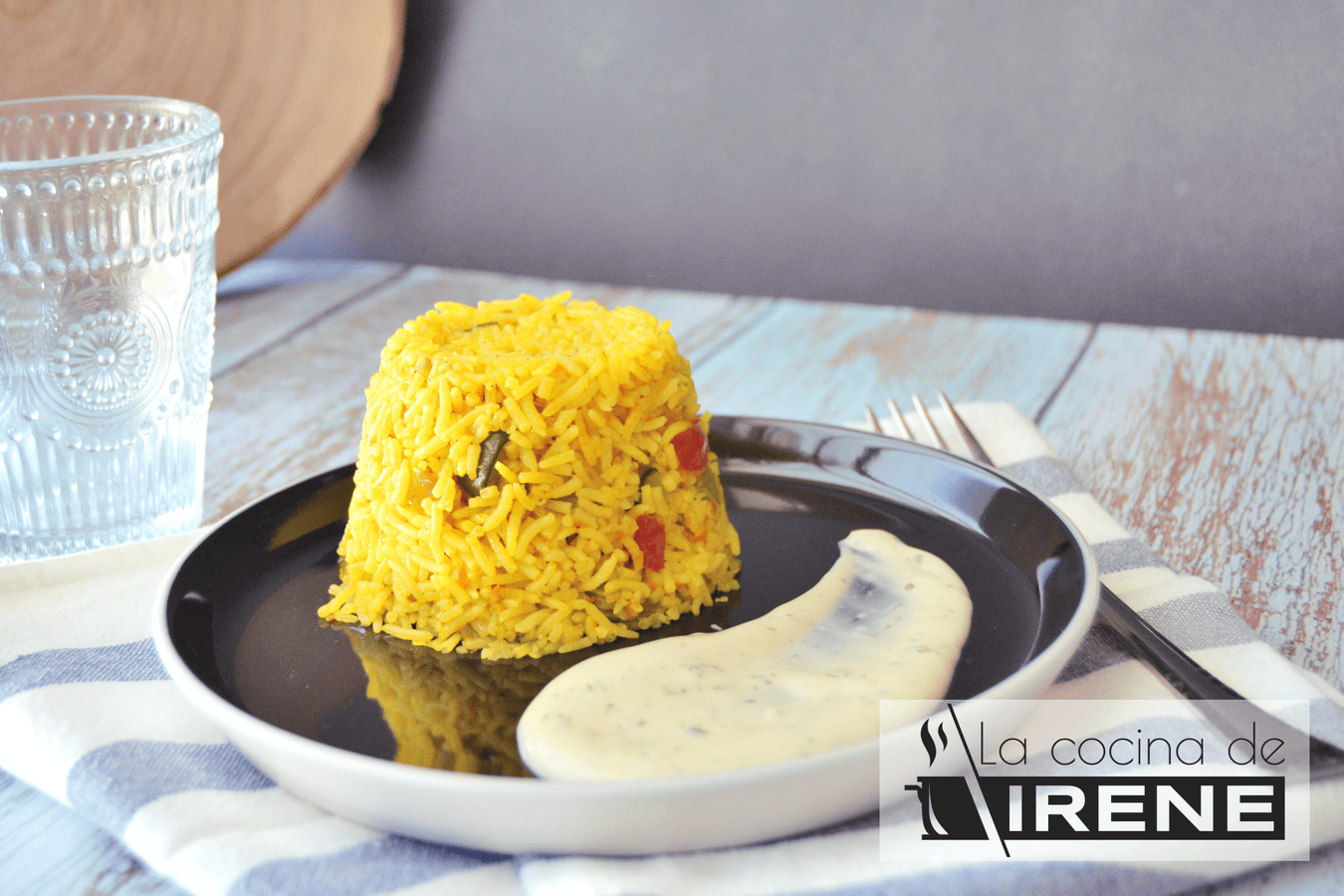 Arroz con verduras al curry