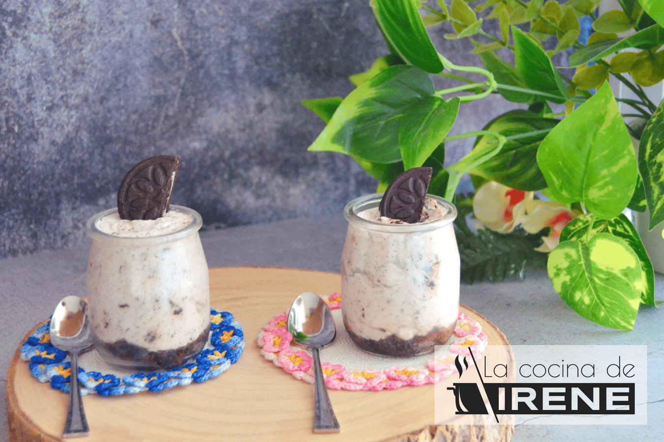 Mousse de galletas Oreo