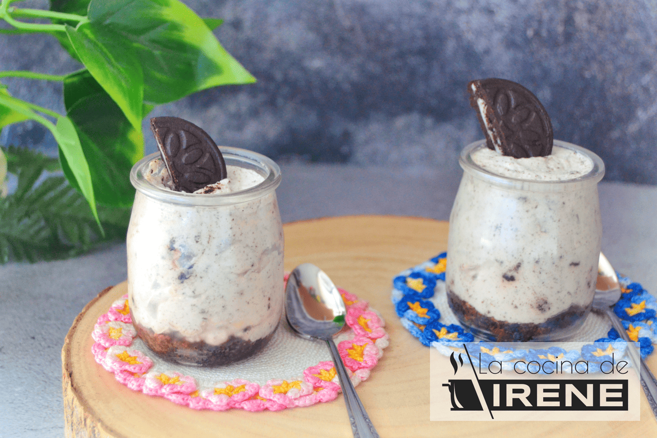 Mousse de galletas Oreo