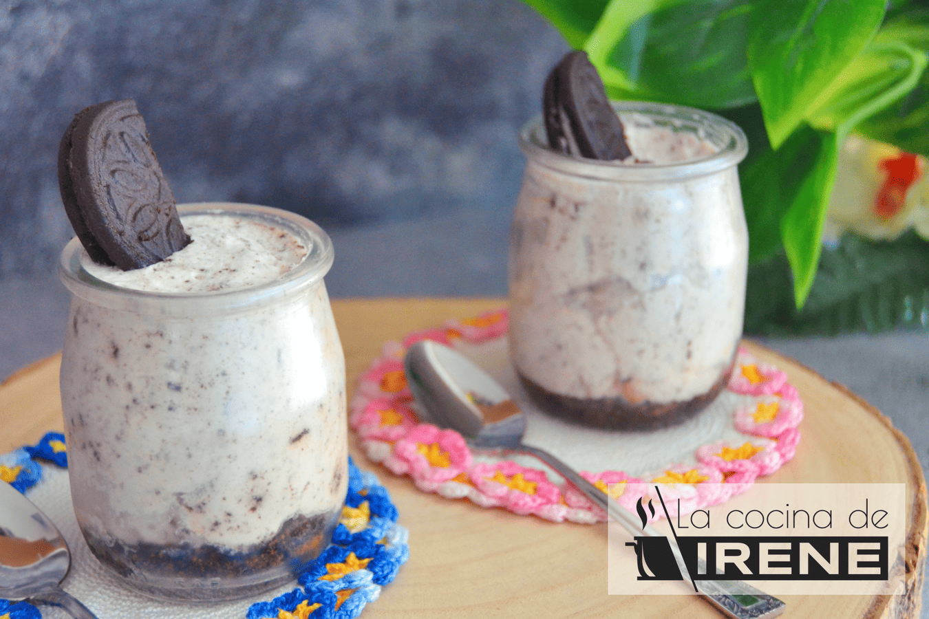 Mousse de galletas Oreo