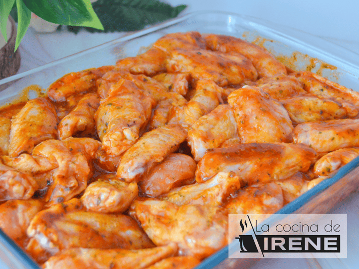 Paso de la receta