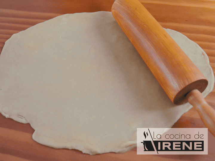 Paso de la receta