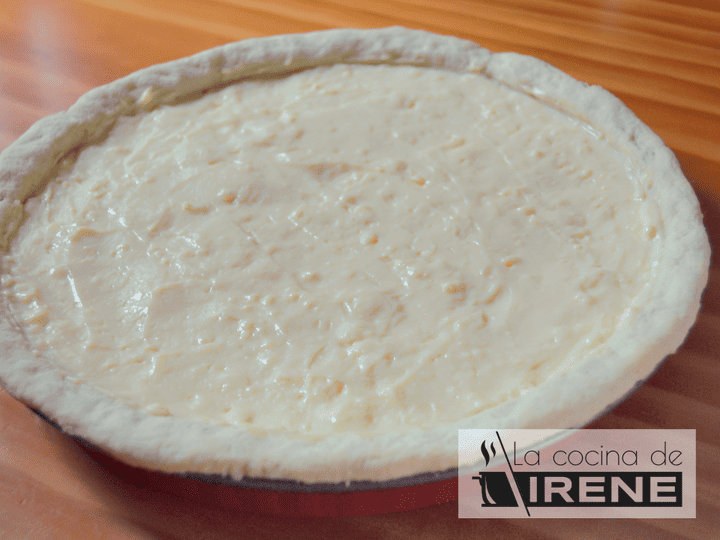 Paso de la receta