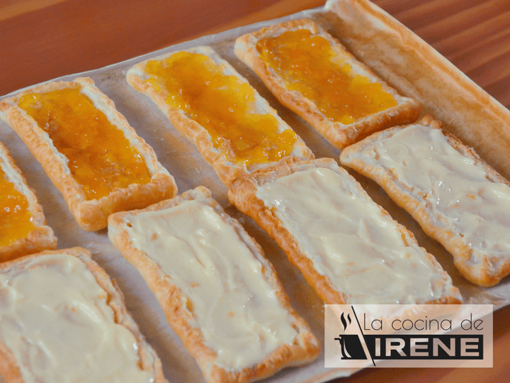 Paso de la receta